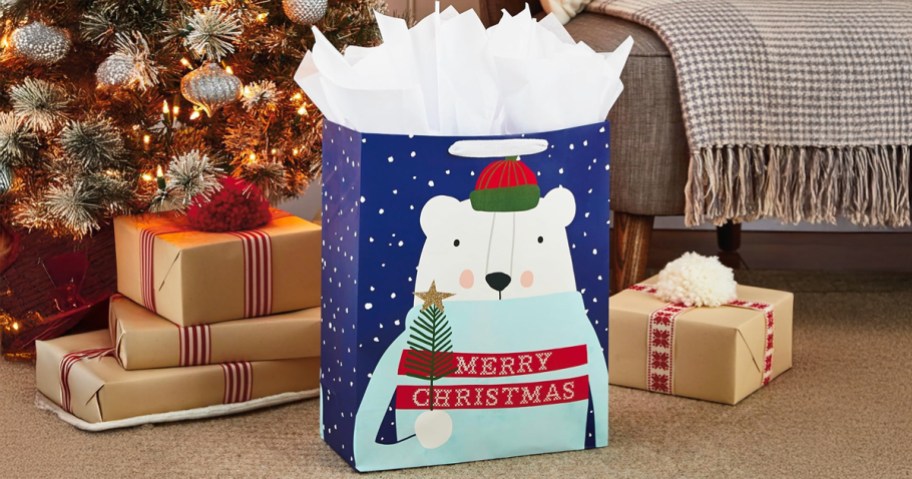 Hallmark 15 Extra Large Christmas Gift Bag with Tissue Paper