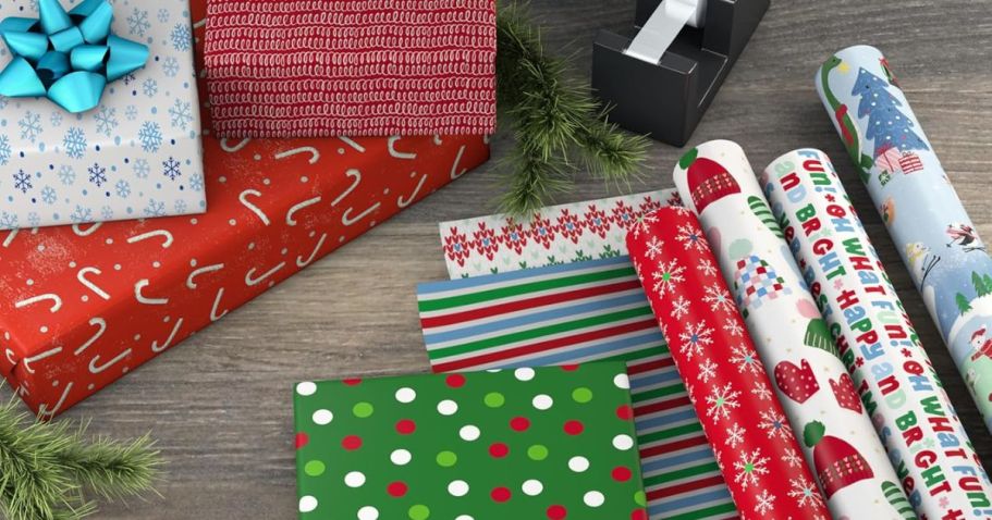 Hallmark Reversible Wrapping Paper Rolls 6-Pack Just $18.99 Shipped for Prime Members