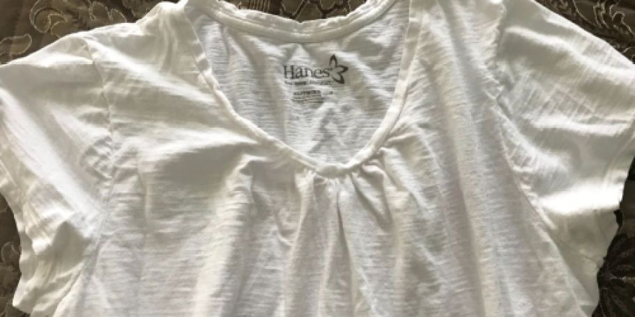 Hanes Clothing ONLY $3.99 Shipped | Tanks, Tees, & More