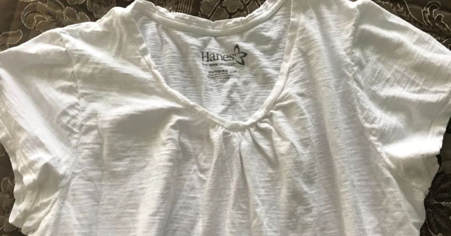 Hanes Clothing ONLY $3.99 Shipped | Tanks, Tees, & More