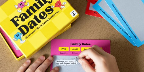 Family Dates Scratch-Off Cards Set Just $9.99 on Amazon (Includes 40 Fun Ideas)