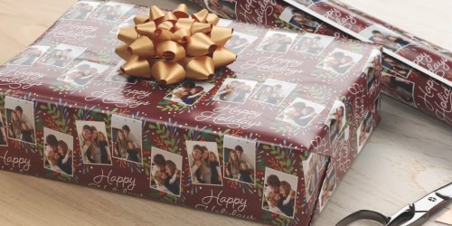 Hurry! Custom Wrapping Paper Rolls Just $4 at Staples (Regularly $16)