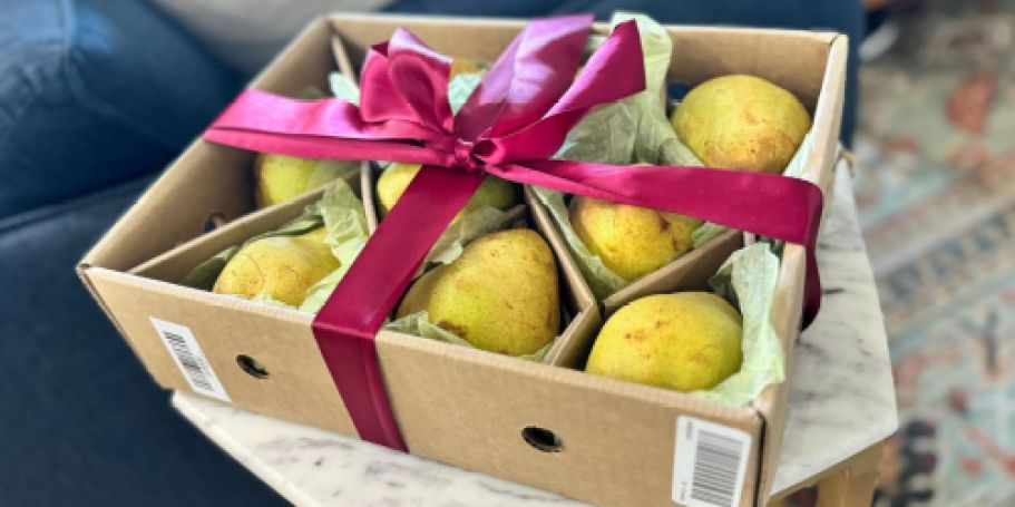 Last Day for Free Christmas Delivery on Harry & David Gifts | Royal Riviera Pears UNDER $30 Shipped