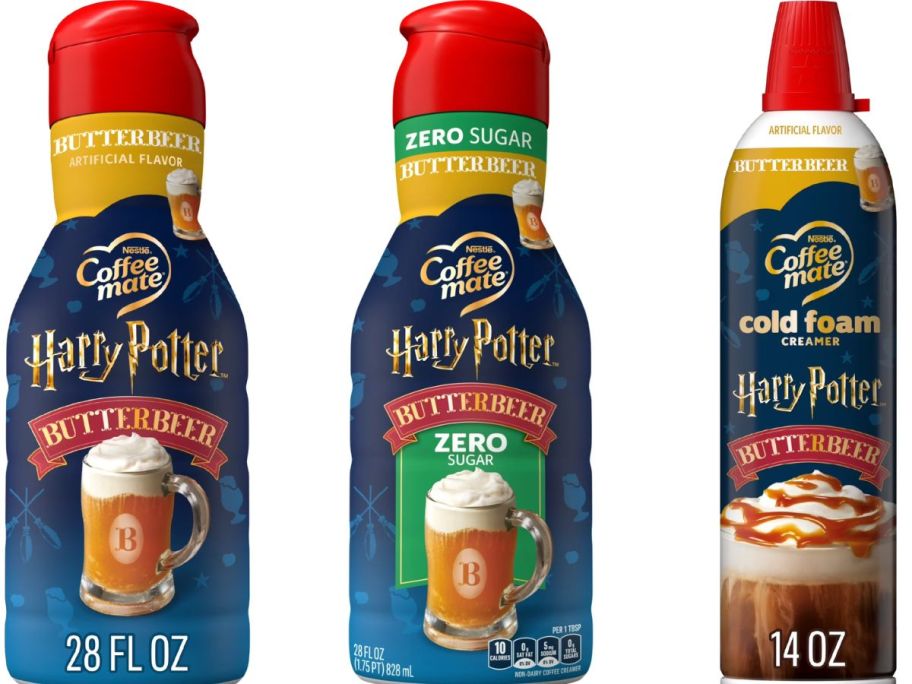 Stock images of Coffee Mate butter Beer Creamers & Cold Foam