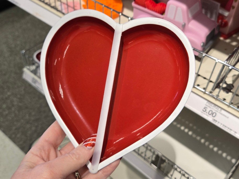 Heart Shaped Steel Mini Bowl 2-Pack