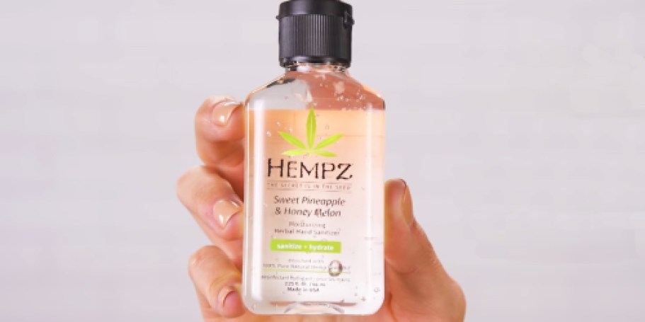 Hempz Hand Sanitizer Just $3 Shipped on Amazon (Reg. $7)