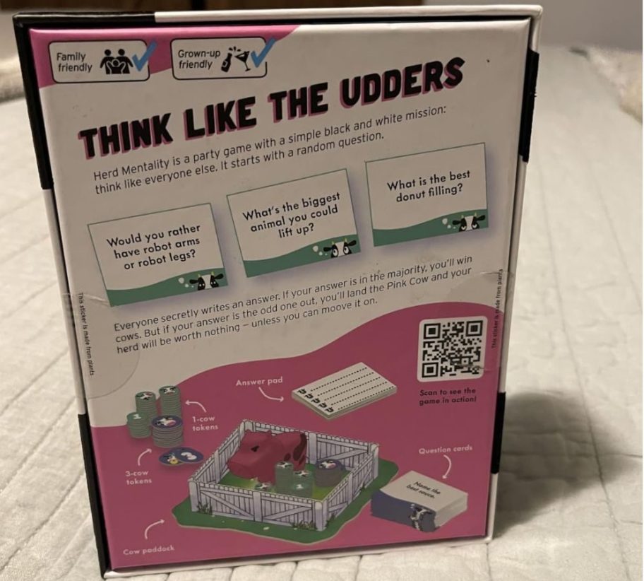 Back side of the Herd Mentality Game