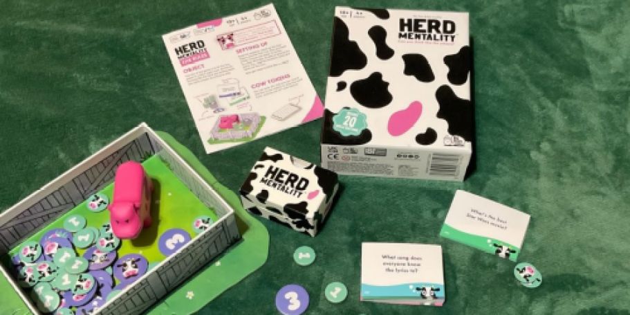 Herd Mentality Family Game Just $17 on Amazon | Play With Up to 20 People of ALL Ages!
