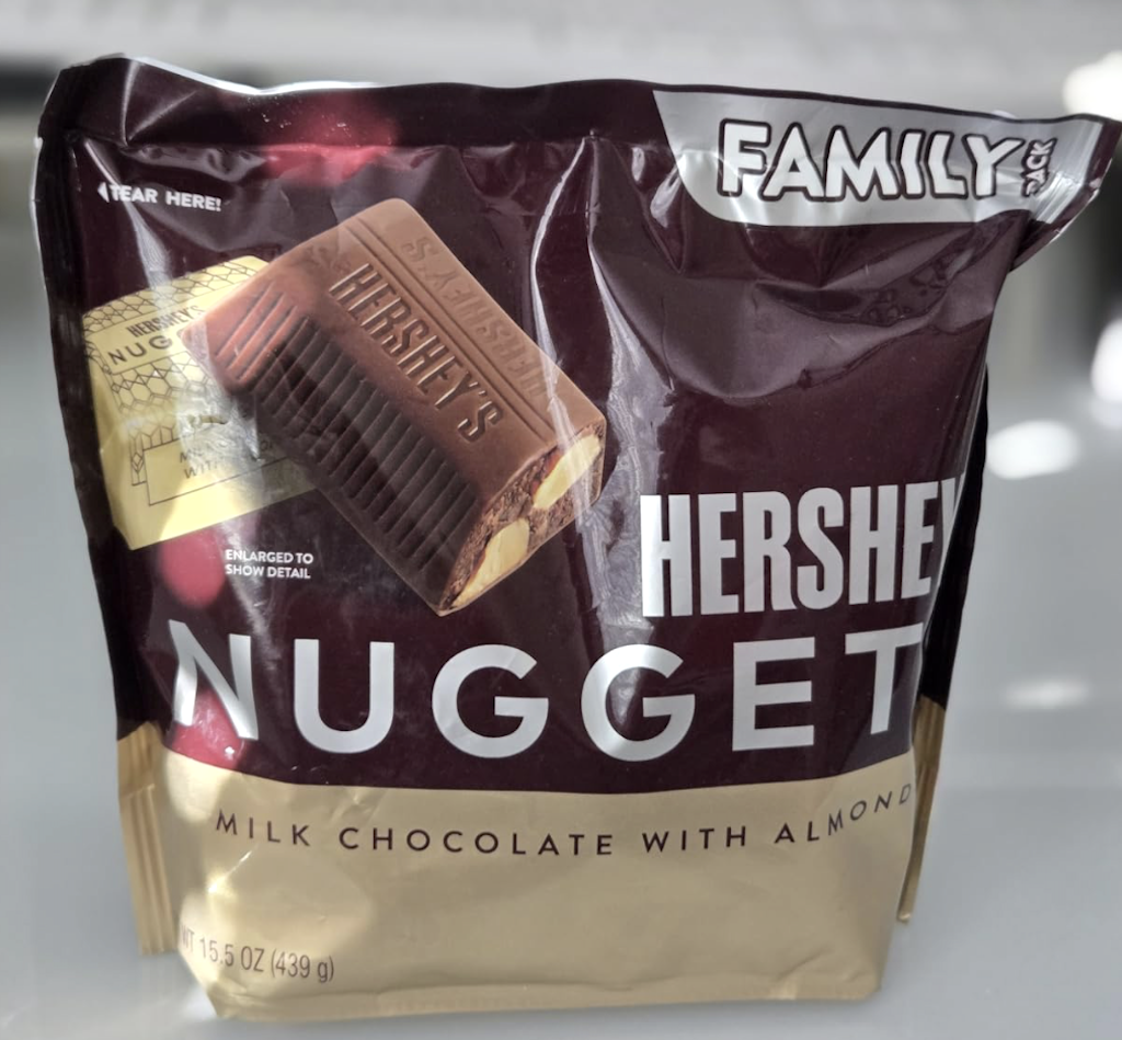 Hershey's chocolates family size bag