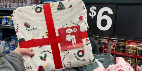 Women’s Holiday Pajama Sets from $6 on Walmart.com