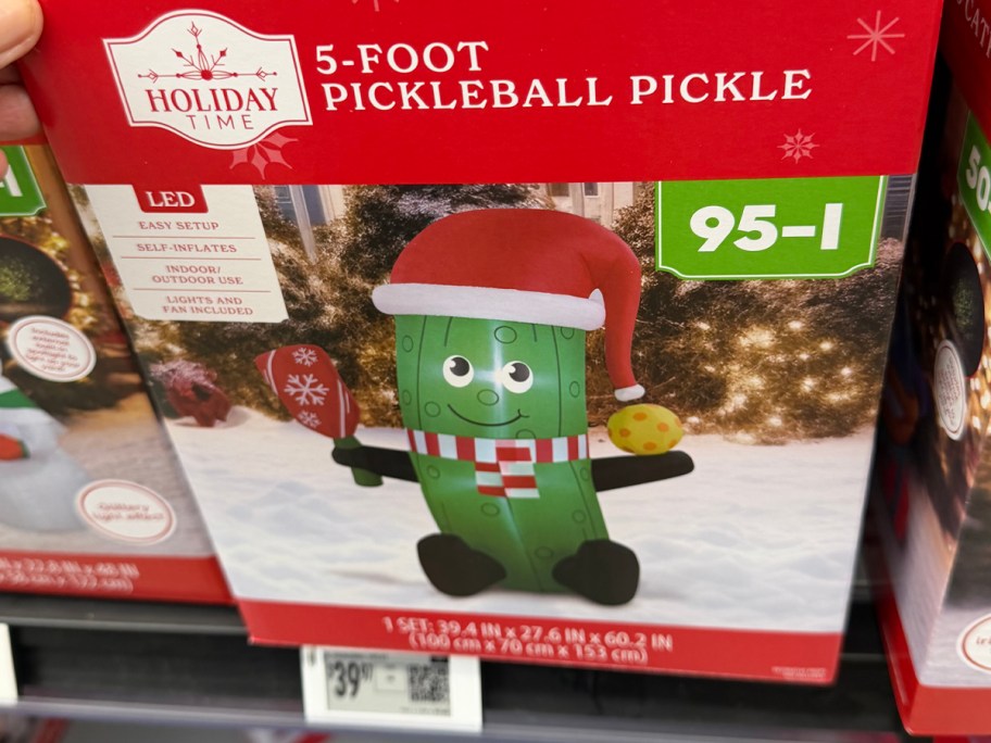 Holiday Time 5-Foot Pickleball Pickle