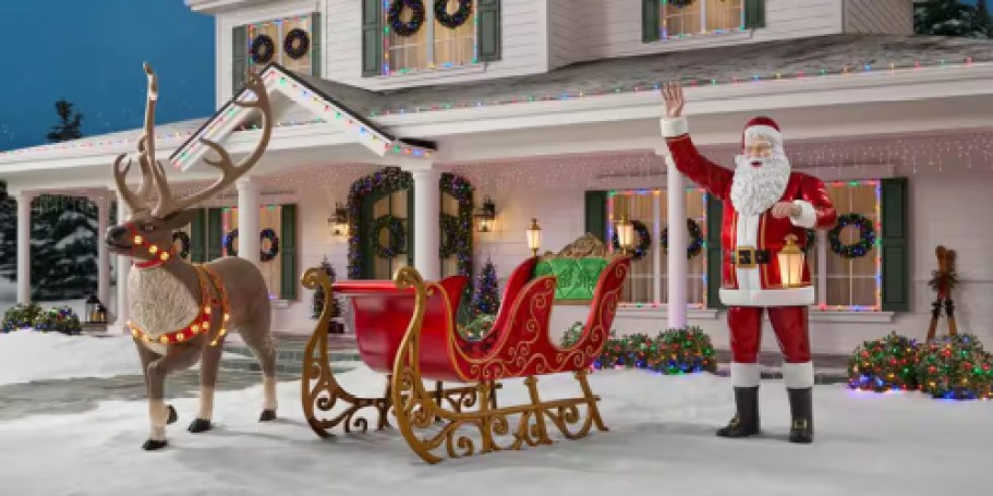 Home Depot Is Taking Christmas in July to the Next Level with Giant Decorations