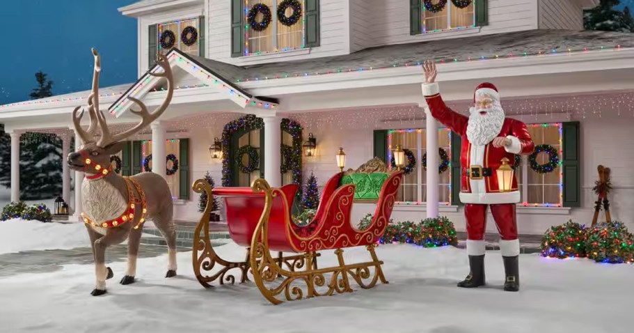 Home Depot Is Taking Christmas in July to the Next Level with Giant Decorations