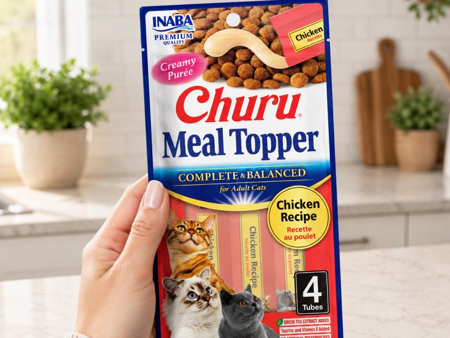 Inaba Churu Cat Food Meal Topper 24-Pack Just $10.58 Shipped on Amazon (Reg. $24)