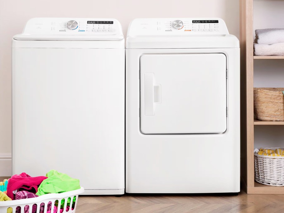 Insignia Washer & Dryer Set Just $799.98 on BestBuy.com (Reg. $1,400)