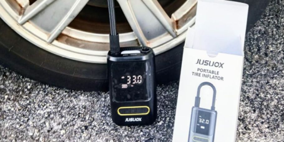 Portable Air Compressor Just $16.99 on Amazon (Reg. $30)