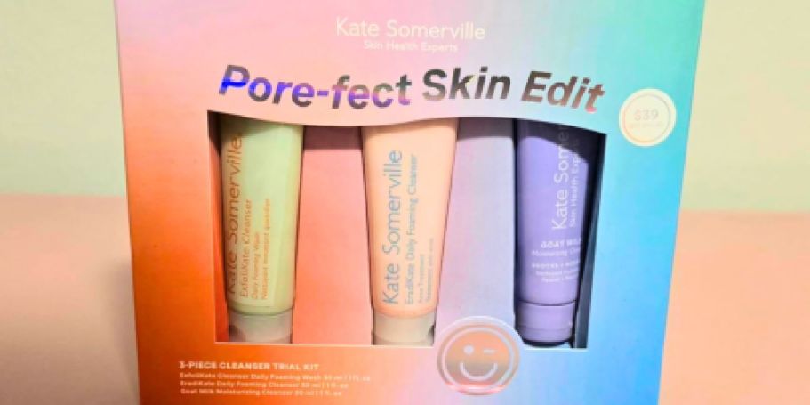 Kate Somerville Skincare Travel Kit Just $17.55 Shipped on Amazon ($60 Value)