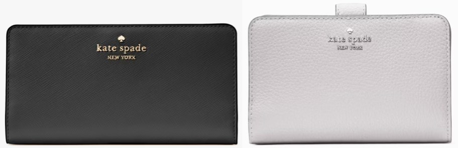 black and grey wallets