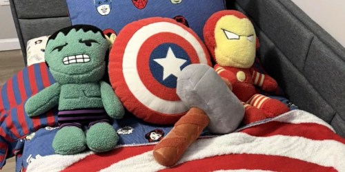 50% Off Pillowfort on Target.com | Marvel Pillow Buddies, Holiday Blankets & More Just $10