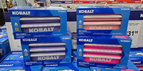 Kobalt Mini Tool Boxes Just $16.98 Shipped on Lowes.com