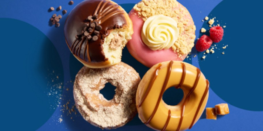 New Krispy Kreme Doughnuts Available 1/6