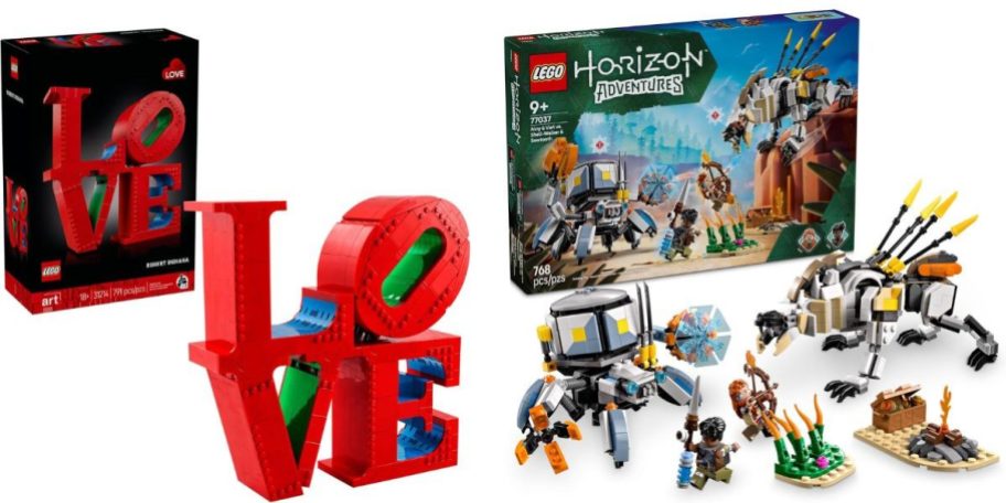 Two different LEGO sets