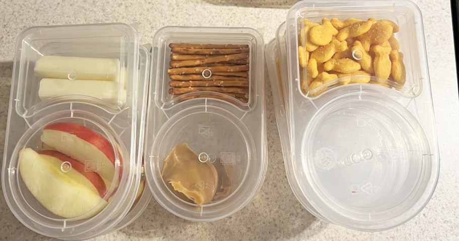 Reusable Snack Containers w/ Lids 50-Count Only $11 on Amazon (Reg. $26)