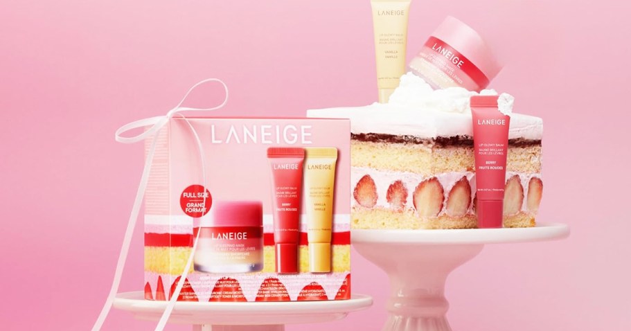Laneige Lip Trio Set Only $21 Shipped on Amazon (Reg. $32) – Includes Full-Size Lip Sleeping Mask!
