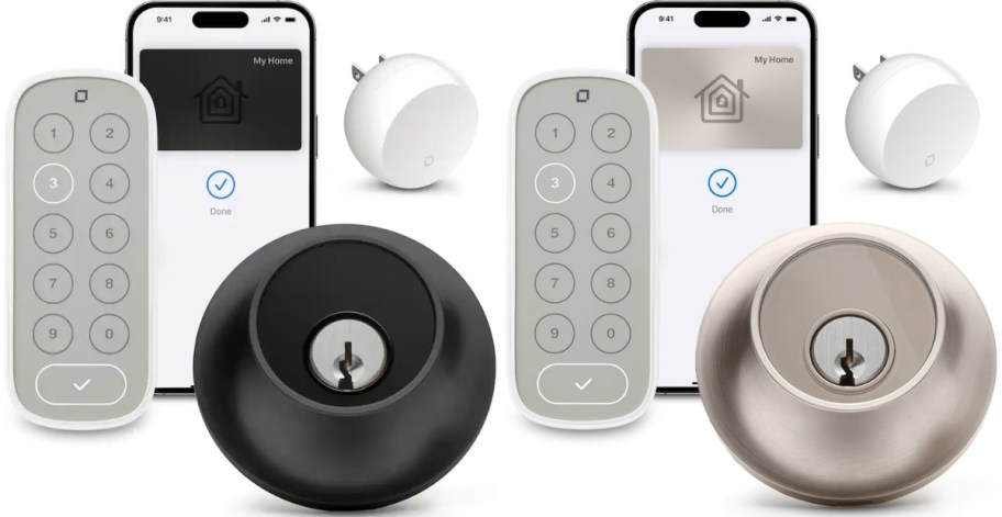 level lock smart deadbolts in two colors
