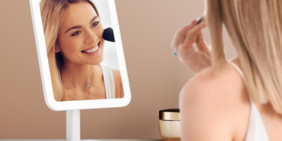 Totally Random Things Our Team Bought on Amazon | Grab Nicole’s Lighted Mirror for $13.99 Shipped!