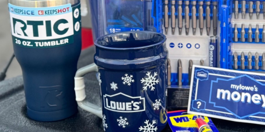 Score a FREE Lowe’s Mini Holiday Bucket Mug on 12/13!