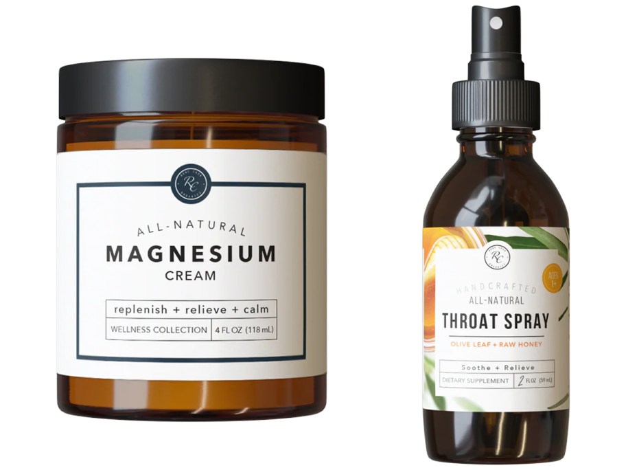 Magnesium Cream and Throat Spray