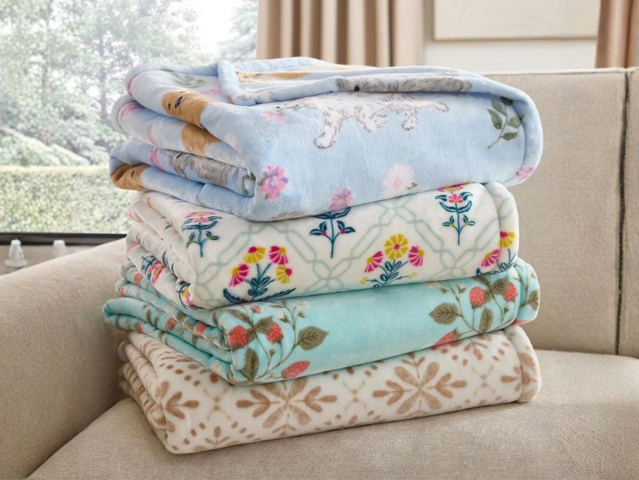 Sam’s Club Spring & Easter Throw Blankets Only $10.88