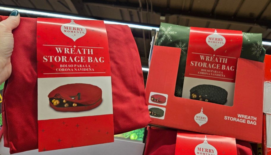 Merry Moments Wreath Storage Bag