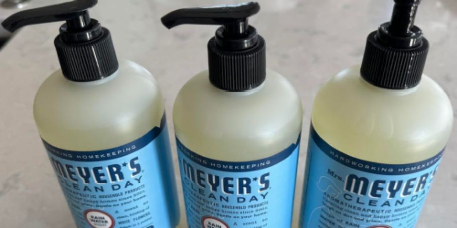 Mrs. Meyer’s Hand Soap 3-Pack Just $7.48 Shipped on Amazon (Reg. $16)