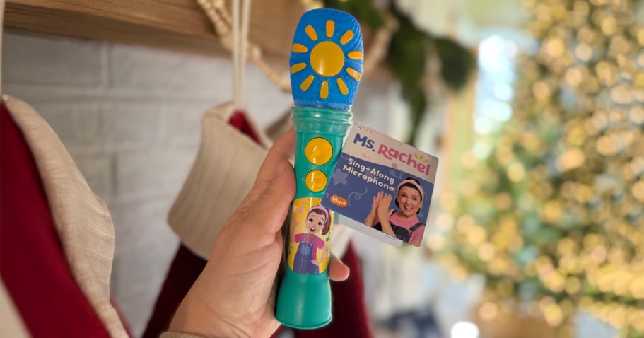 Ms. Rachel Microphone Under $10 on Walmart.com – Perfect Gift for Toddlers!