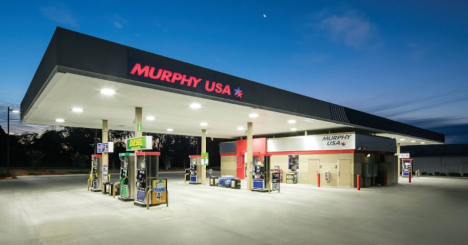 An outside pic of Murphy USA gas station