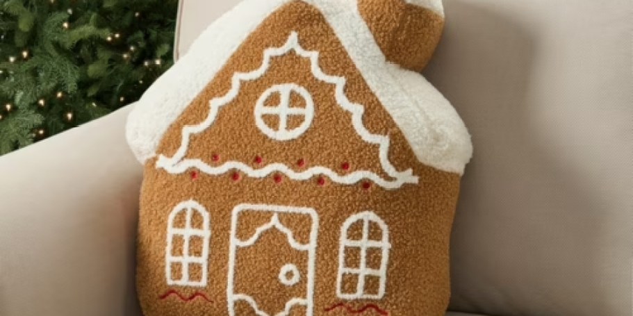 Christmas Throw Pillows from $8 on Walmart.com