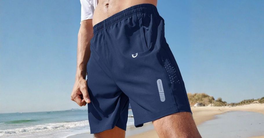 Men’s Moisture-Wicking Running Shorts from $19.98 on Amazon (Reg. $33)