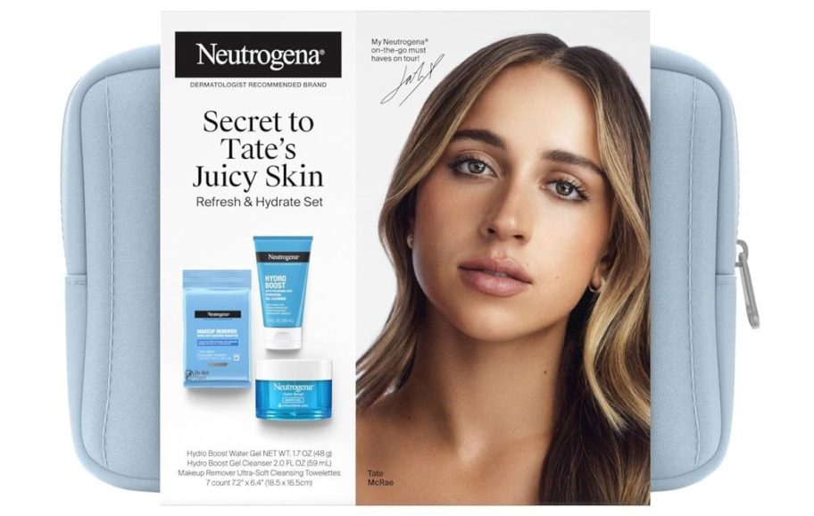 Stock image of a Neutrogena Travel Skincare Set