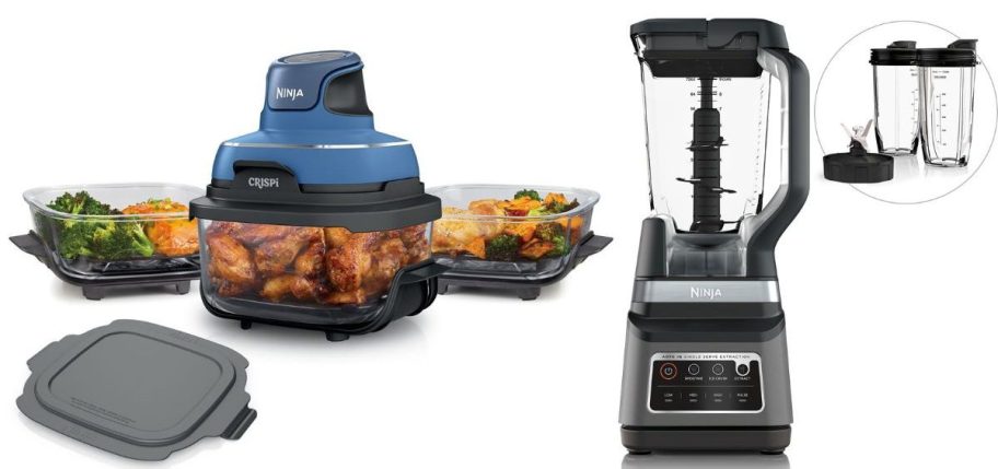 ninja crispi and ninja blender