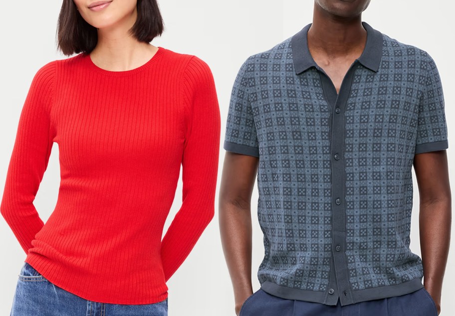 Old Navy Women's and Men's Sweaters