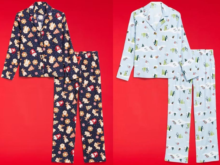 Stock images of Old Navy Disney & Star Wars Flannel Pajama Set