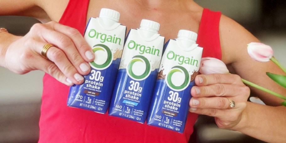 Up to 45% Off Orgain Protein Shakes on Amazon | Variety 12-Pack Just $23.93 Shipped