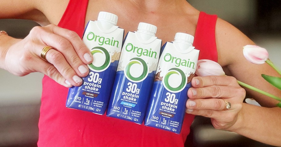 Up to 45% Off Orgain Protein Shakes on Amazon | Variety 12-Pack Just $23.93 Shipped