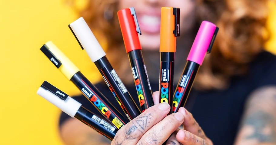 POSCA Paint Markers 8-Pack Just $12 on Amazon (Reg. $25) | Thousands of 5-Star Ratings