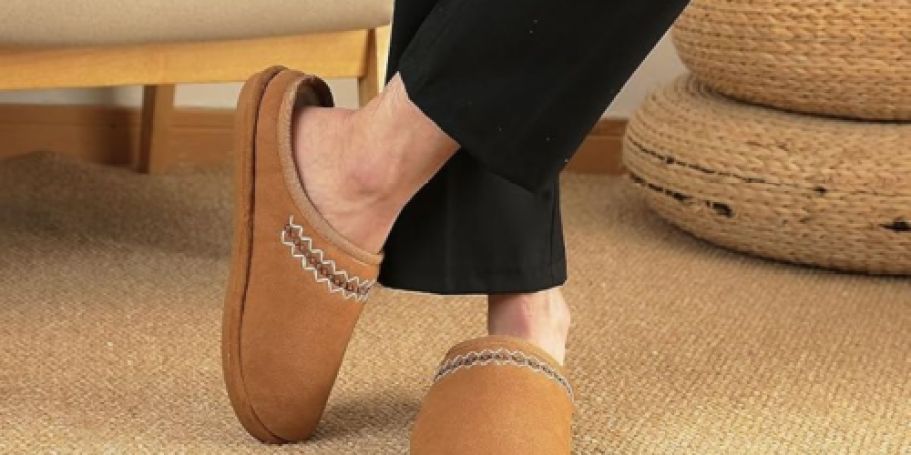 Memory Foam Slippers from $11.99 on Amazon (Great Gift for Mom)