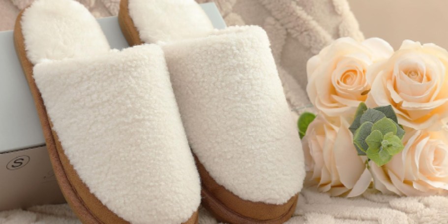 Women’s Cozy Memory Foam Slippers Just $11.99 on Amazon (Reg. $23)