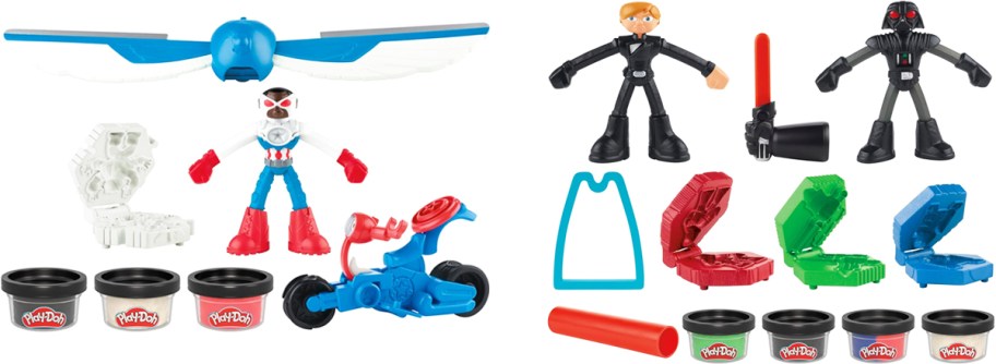 Captain America & Star Wars Play-Doh playsets
