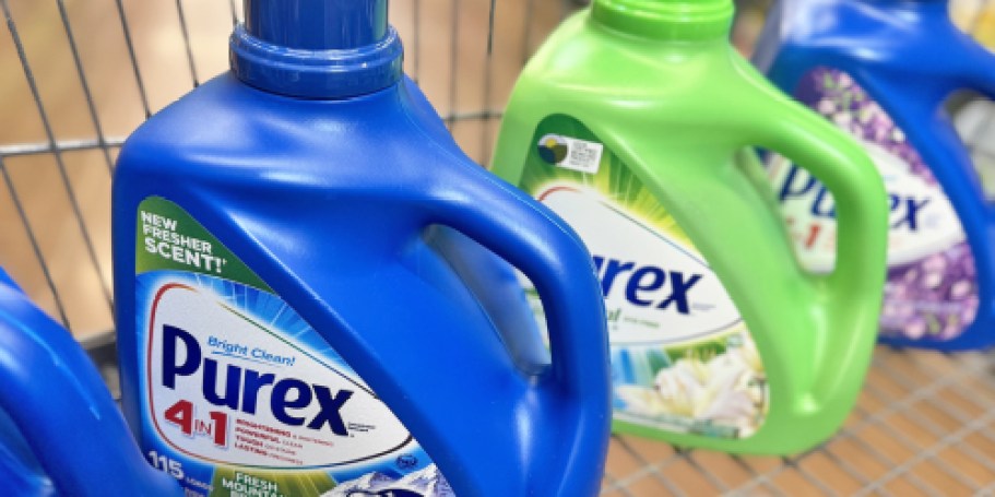 HUGE Purex Laundry Detergent Bottles Only $5.97 After Walmart Cash
